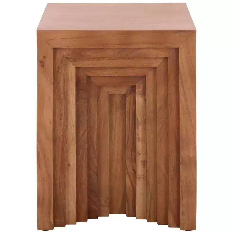 Amabu Accent Table - ACC3223 - Walnut - Safavieh