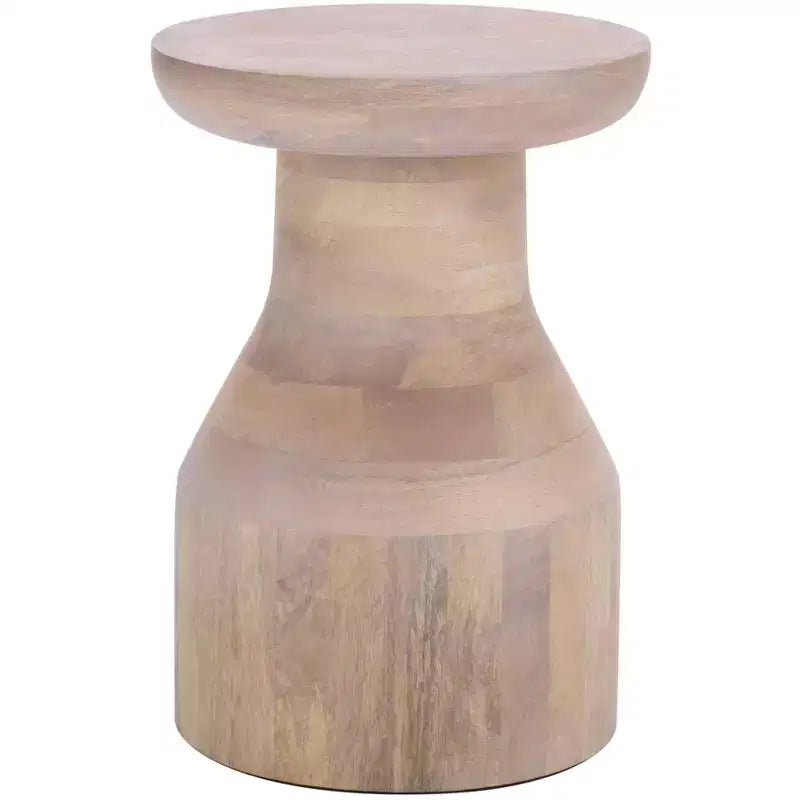 Nestor Round Accent Table - ACC3256 - White Washed - Safavieh